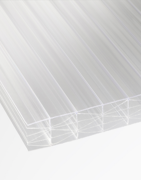 25mm Multiwall Polycarbonate Sheets Clear