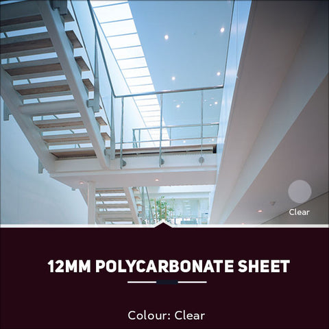 12mm Polycarbonate Sheets Clear UV