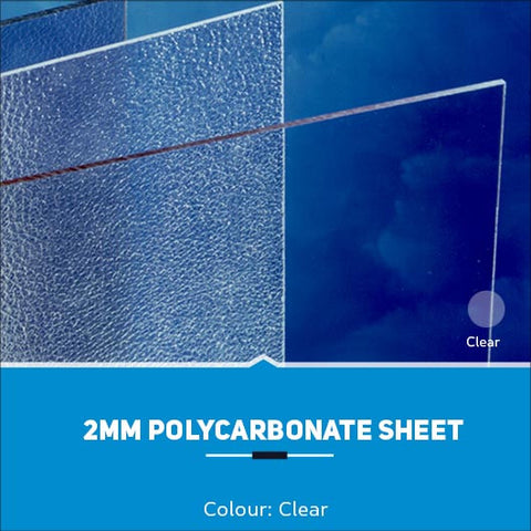 2mm Polycarbonate Sheets Clear