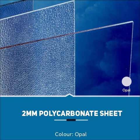 2mm Polycarbonate Sheets Opal