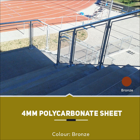 4mm Polycarbonate Sheets Bronze
