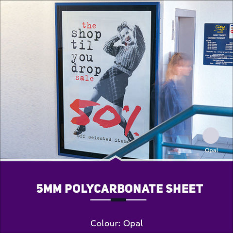 5mm Polycarbonate Sheets Opal