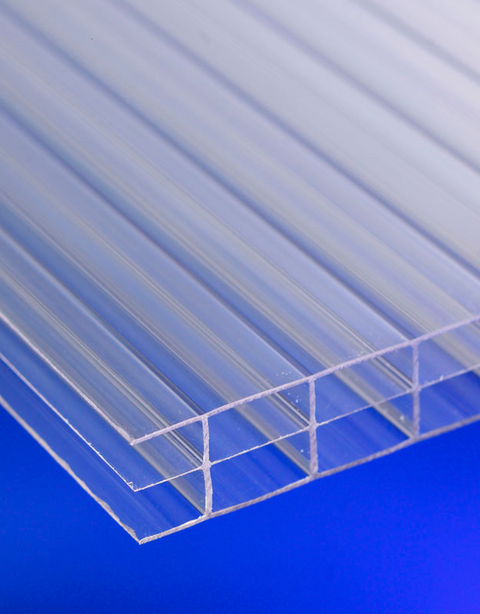 16mm Multiwall Polycarbonate Sheets Clear