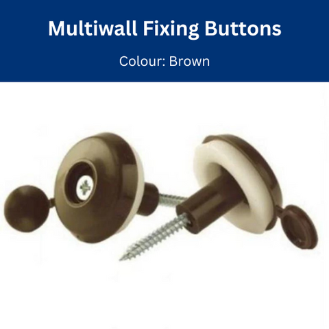 Multiwall Polycarbonate Fixing Buttons