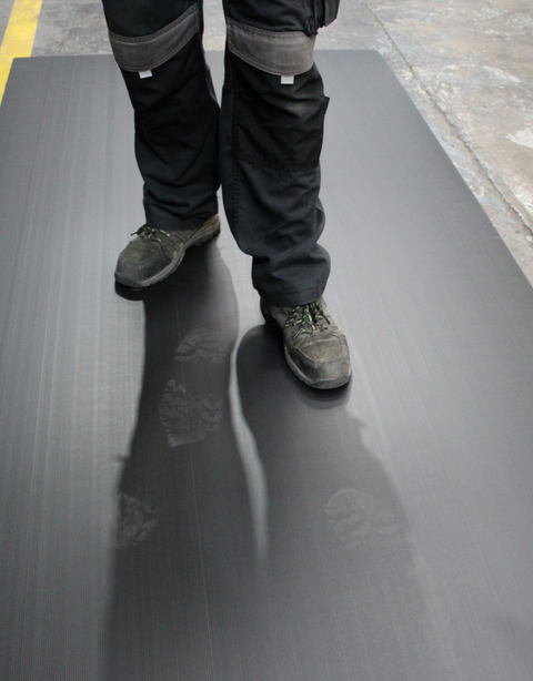 2mm Black Corriboard 2440mm x 1220mm