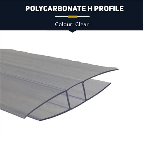 Polycarbonate H Profile